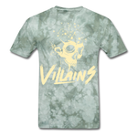 Villains Death T-Shirt - military green tie dye