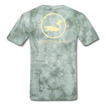 Villains Death T-Shirt - military green tie dye