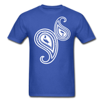 Paisley T-Shirt - royal blue