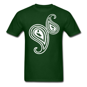 Paisley T-Shirt - forest green