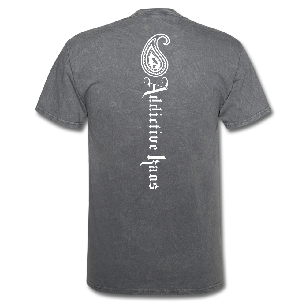 Paisley T-Shirt - mineral charcoal gray