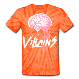 Villain Brain of opp Tie Dye T-Shirt - spider orange