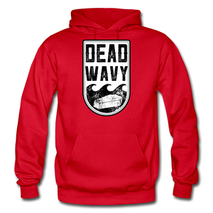 Dead Wavy Classic Adult Hoodie - red