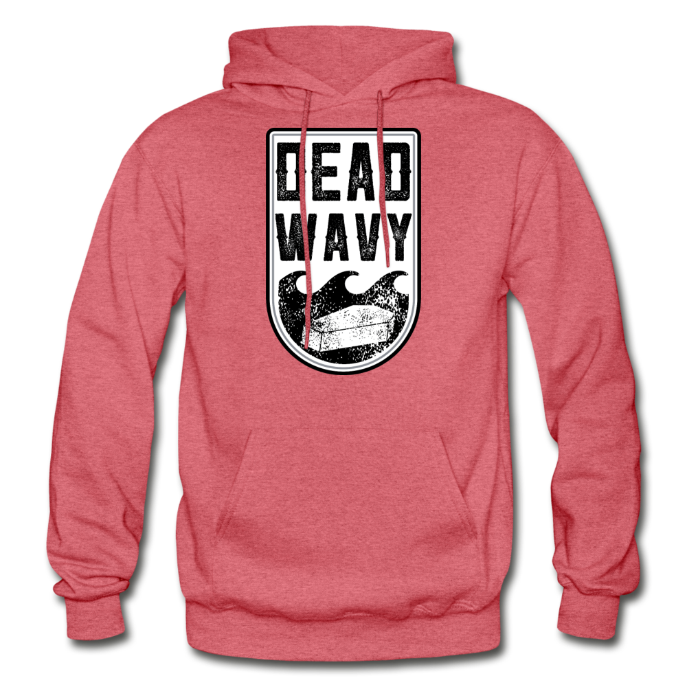 Dead Wavy Classic Adult Hoodie - heather red