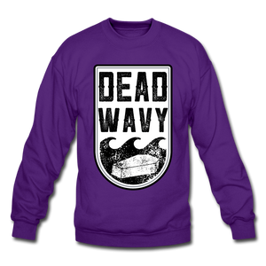 Dead Wavy Classic Crewneck Sweatshirt - purple
