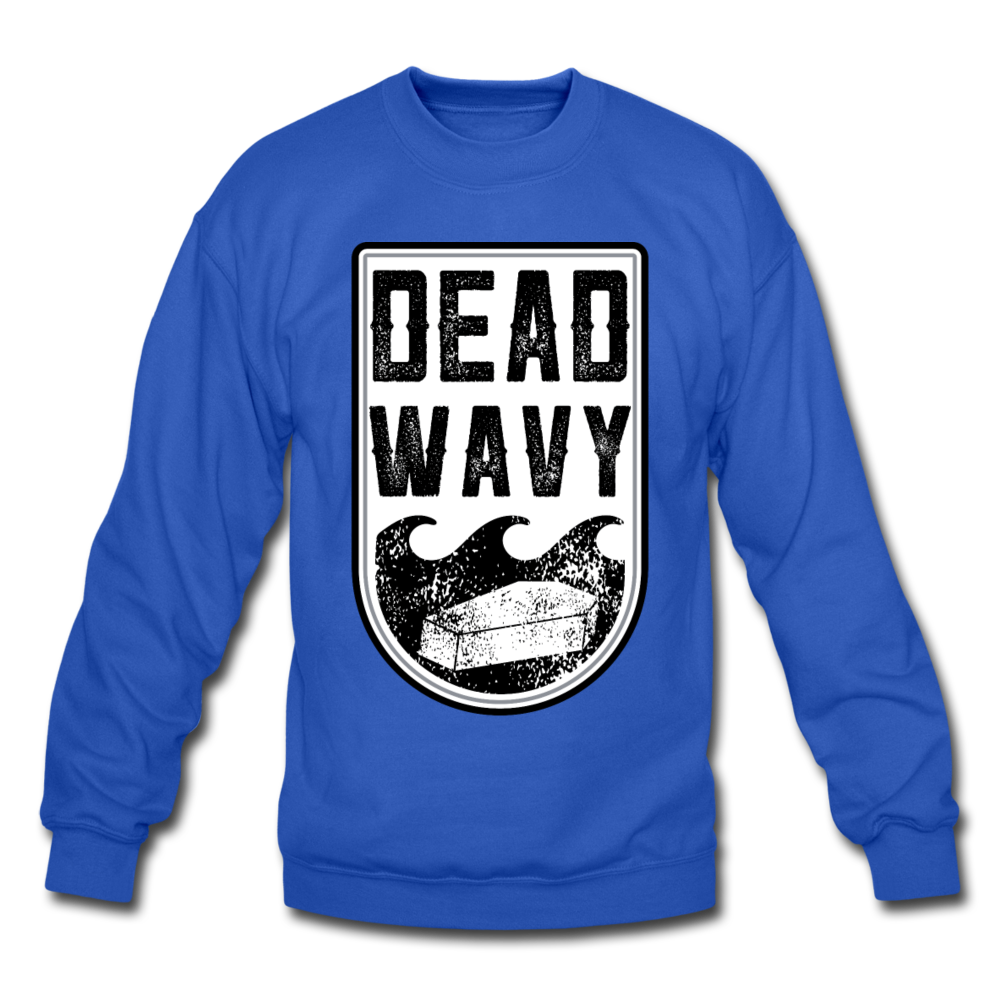 Dead Wavy Classic Crewneck Sweatshirt - royal blue