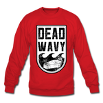 Dead Wavy Classic Crewneck Sweatshirt - red