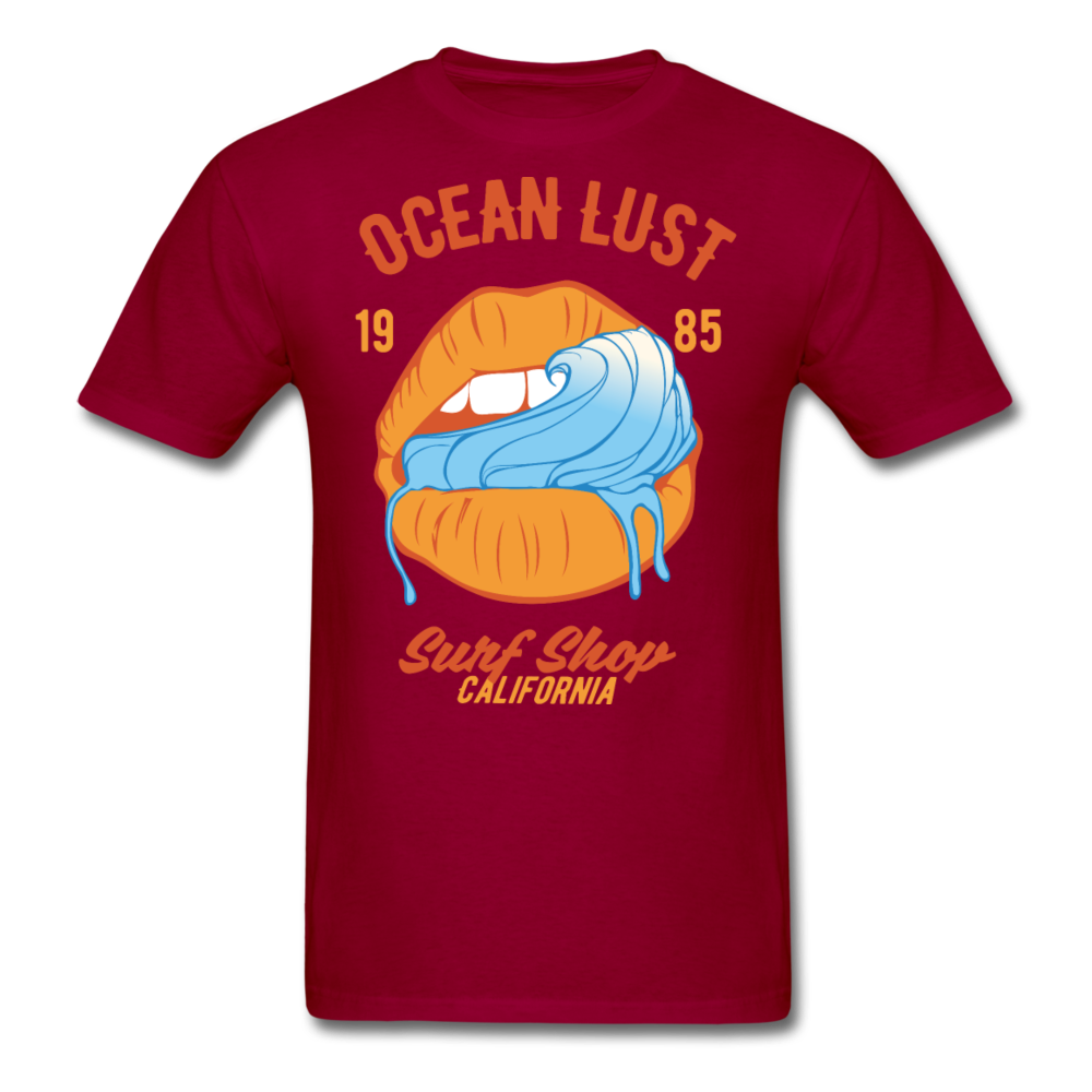Ocean Lust T-Shirt - dark red