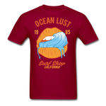 Ocean Lust T-Shirt - dark red