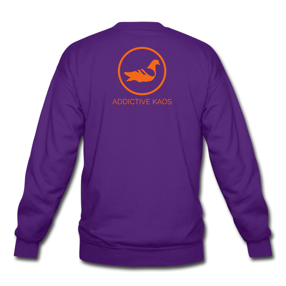 Ocean Lust Crewneck Sweatshirt - purple