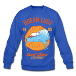 Ocean Lust Crewneck Sweatshirt - royal blue