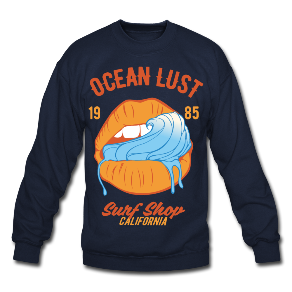 Ocean Lust Crewneck Sweatshirt - navy