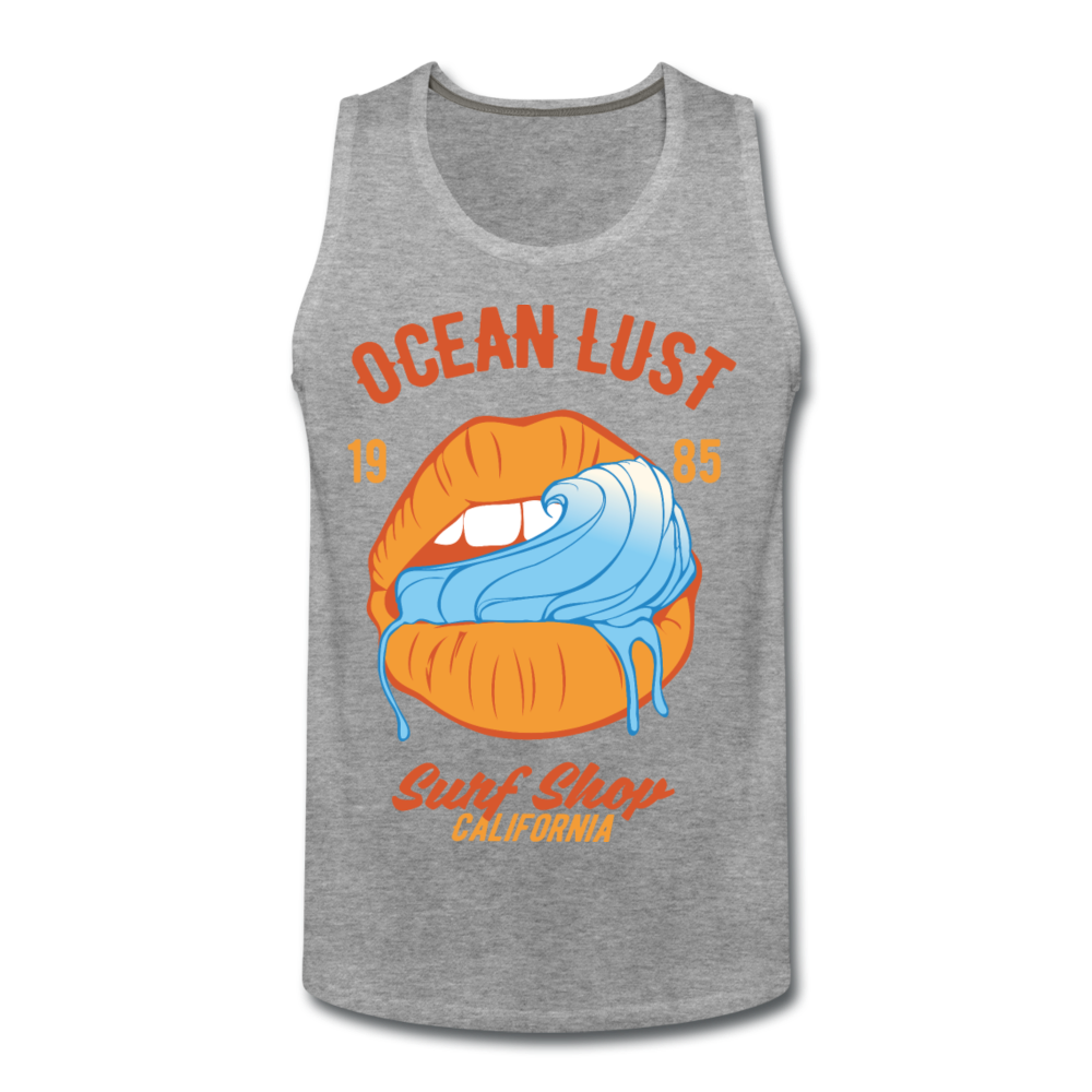 Ocean Lust Premium Tank - heather gray