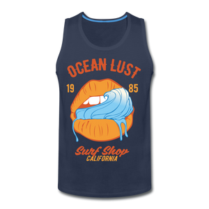 Ocean Lust Premium Tank - navy