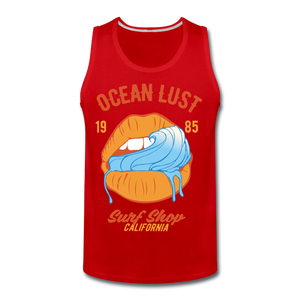 Ocean Lust Premium Tank - red