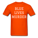 Blue Lives Murder Men's T-Shirt - orange