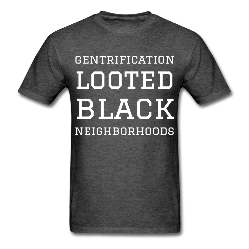 Looted Men's T-Shirt - heather black