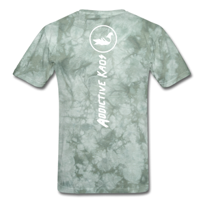 Looted Men's T-Shirt - military green tie dye