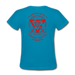 Hold The Torch Women's T-Shirt - turquoise