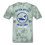 Rotten Apples and Dirty Birds Classic T-Shirt - military green tie dye