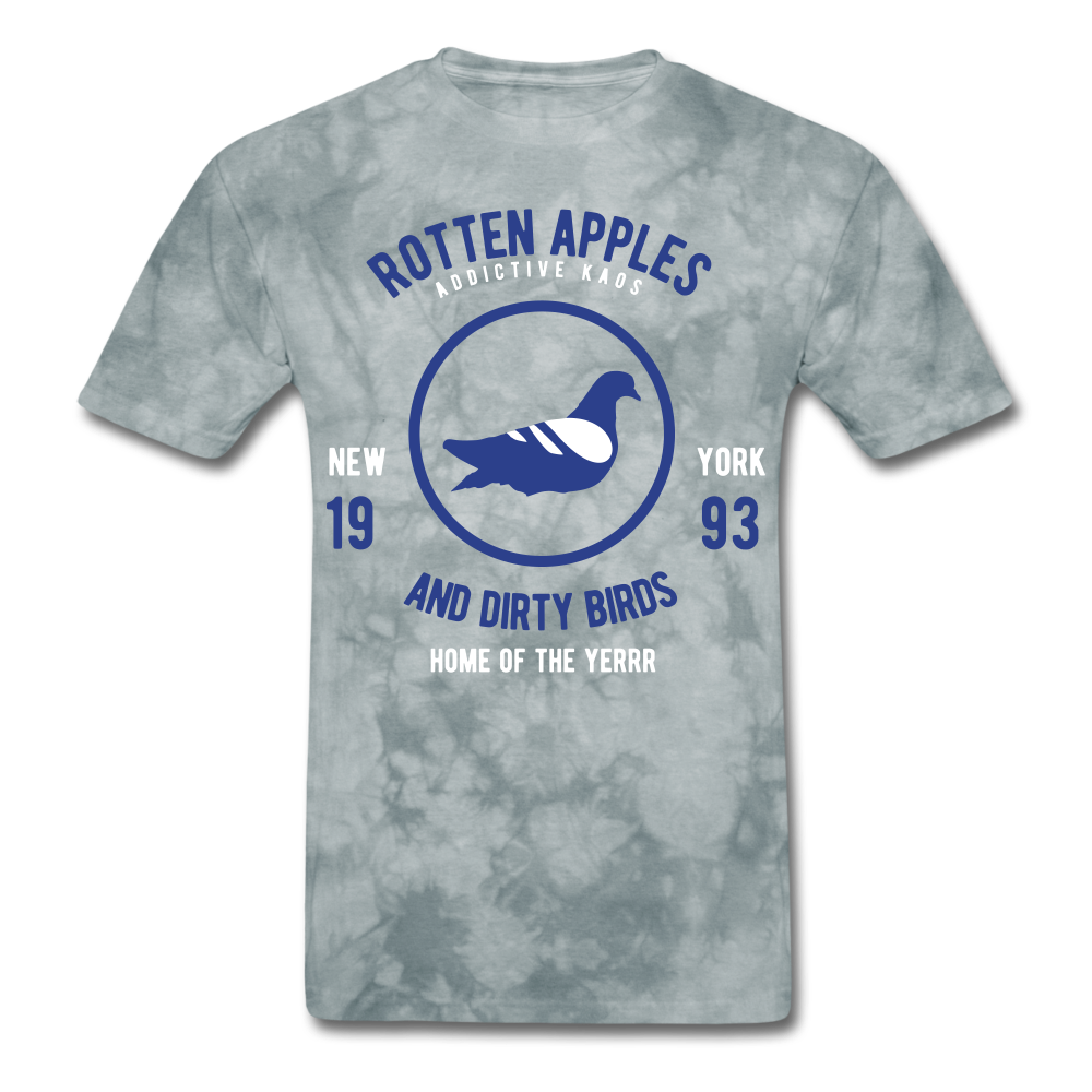 Rotten Apples and Dirty Birds Classic T-Shirt - grey tie dye