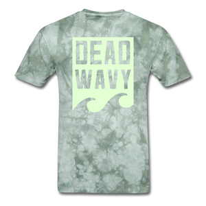 Dead Wavy (Glow) Classic T-Shirt - military green tie dye