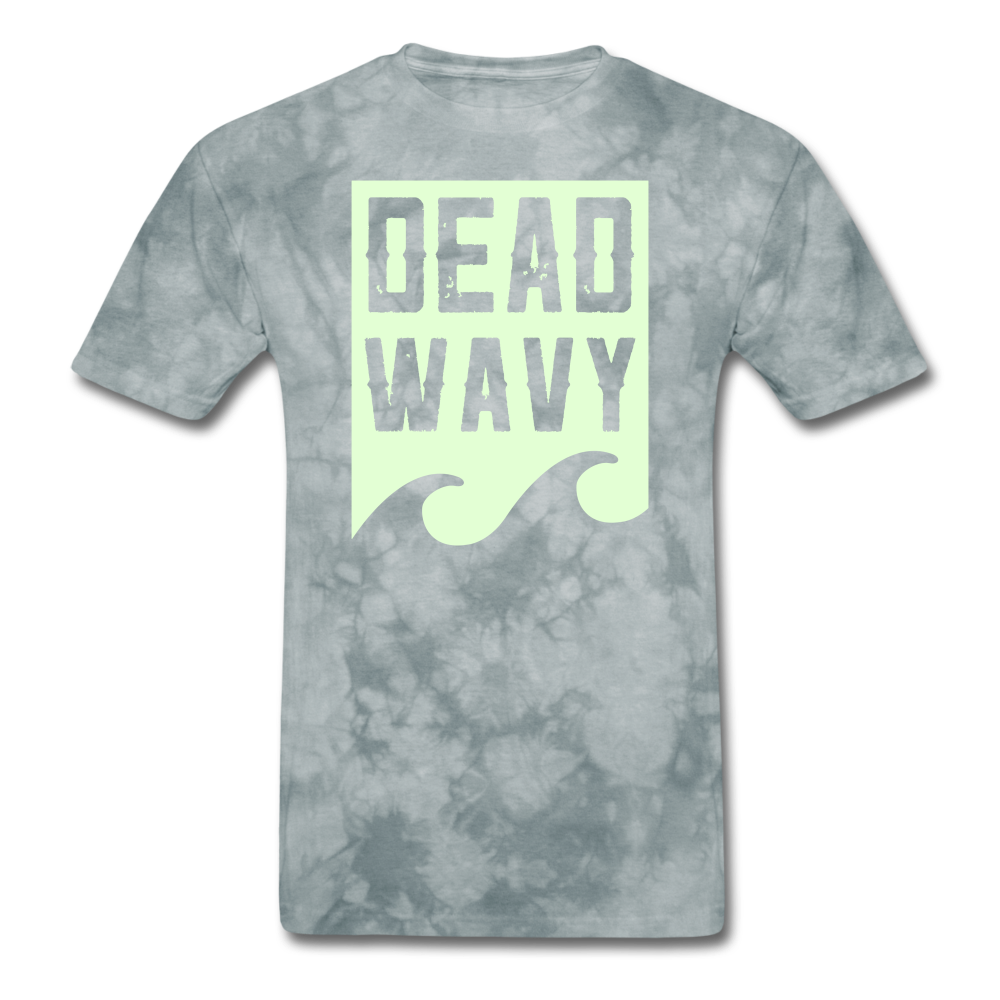 Dead Wavy (Glow) Classic T-Shirt - grey tie dye