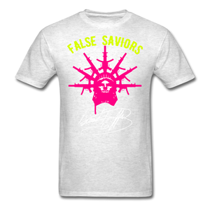 False Saviors Classic T-Shirt - light heather gray