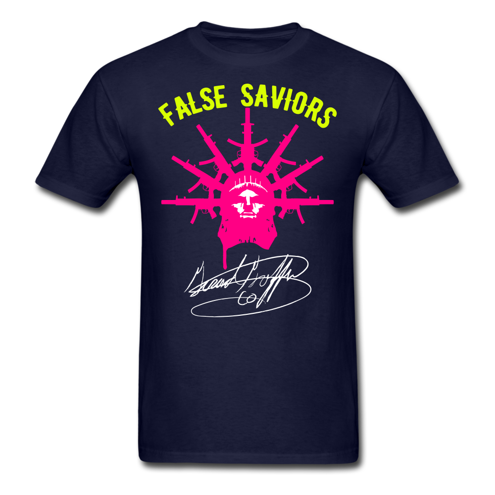 False Saviors Classic T-Shirt - navy