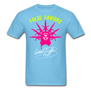 False Saviors Classic T-Shirt - aquatic blue