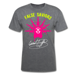 False Saviors Classic T-Shirt - mineral charcoal gray