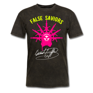False Saviors Classic T-Shirt - mineral black