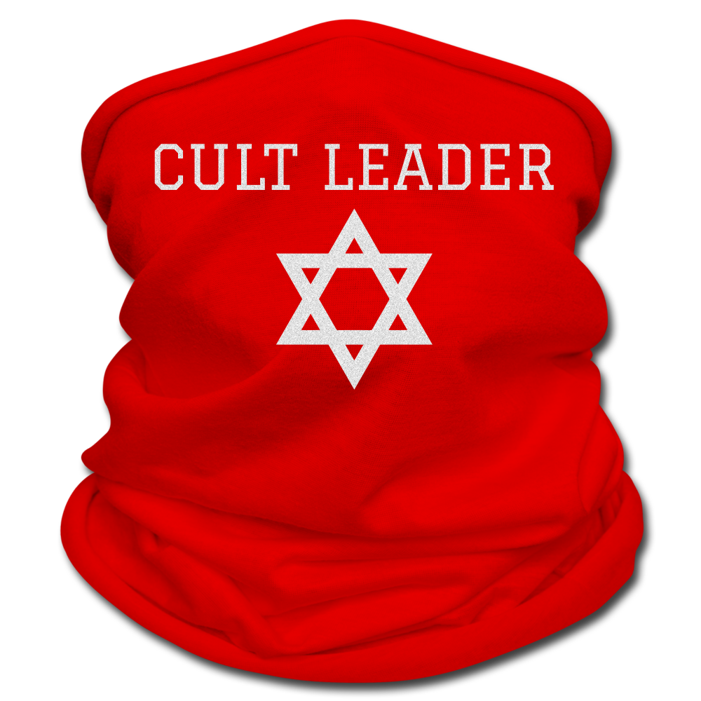 Cult Leader Multifunctional Scarf - red