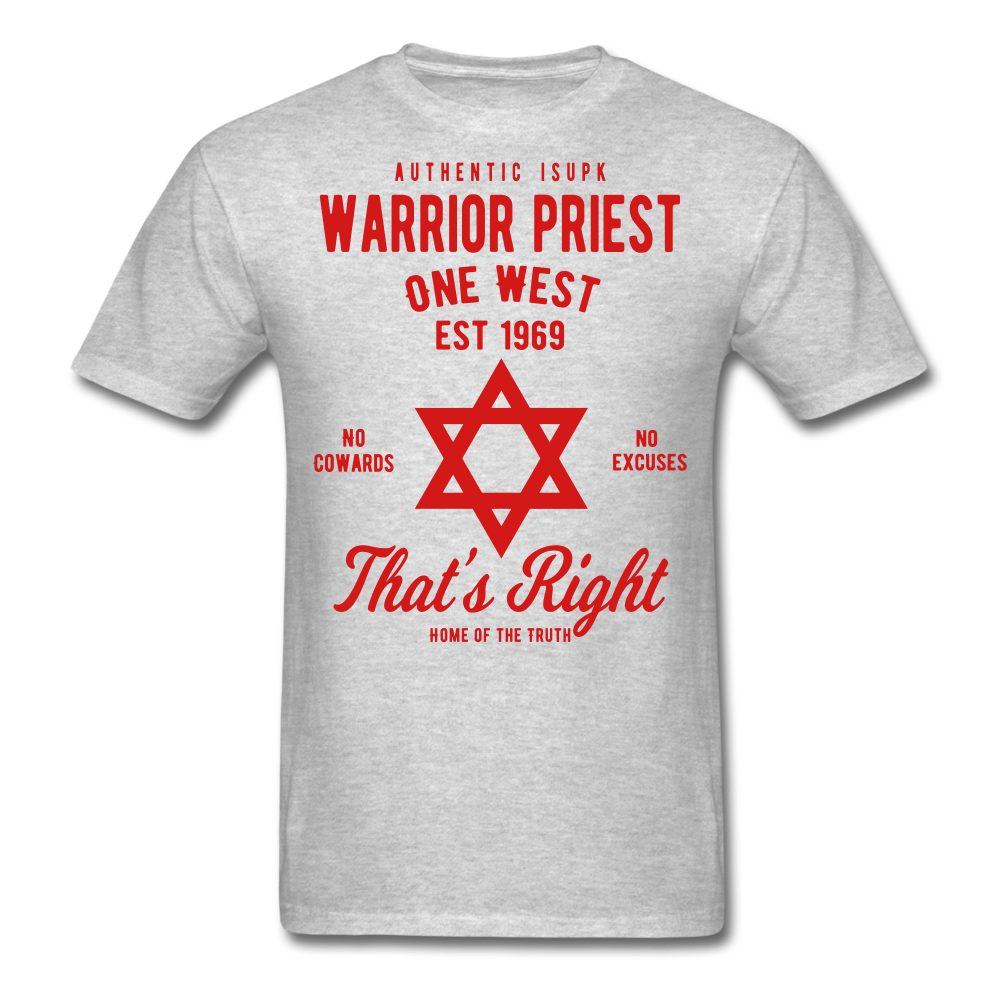 Warrior Priest (Capt. Special ) Short-Sleeve T-Shirt - heather gray