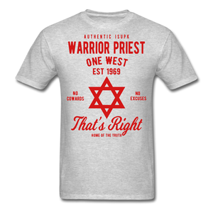 Warrior Priest (Capt. Special ) Short-Sleeve T-Shirt - heather gray