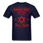 Warrior Priest (Capt. Special ) Short-Sleeve T-Shirt - navy