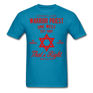 Warrior Priest (Capt. Special ) Short-Sleeve T-Shirt - turquoise