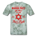 Warrior Priest (Capt. Special ) Short-Sleeve T-Shirt - military green tie dye