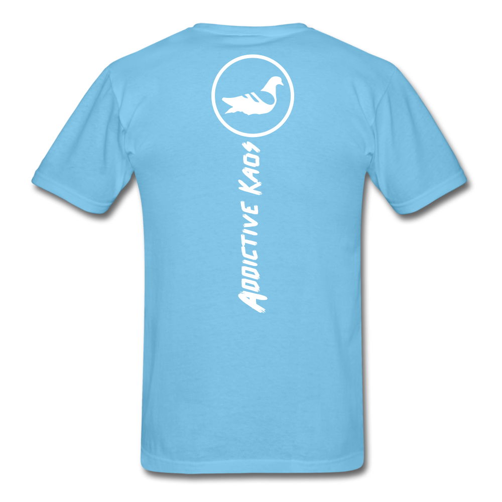 Don't Care  T-Shirt - aquatic blue