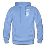 Link In Bio Hoodie - carolina blue