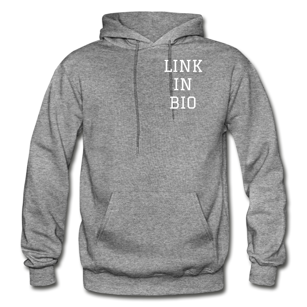 Link In Bio Hoodie - graphite heather