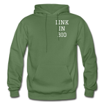 Link In Bio Hoodie - military green