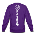 Link In Bio Crewneck Sweatshirt - purple
