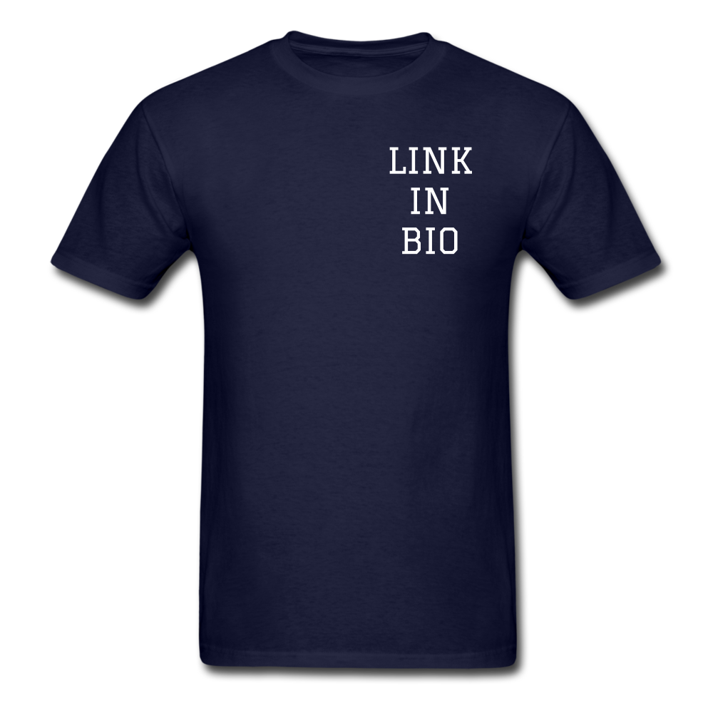 Link In Bio T-Shirt - navy