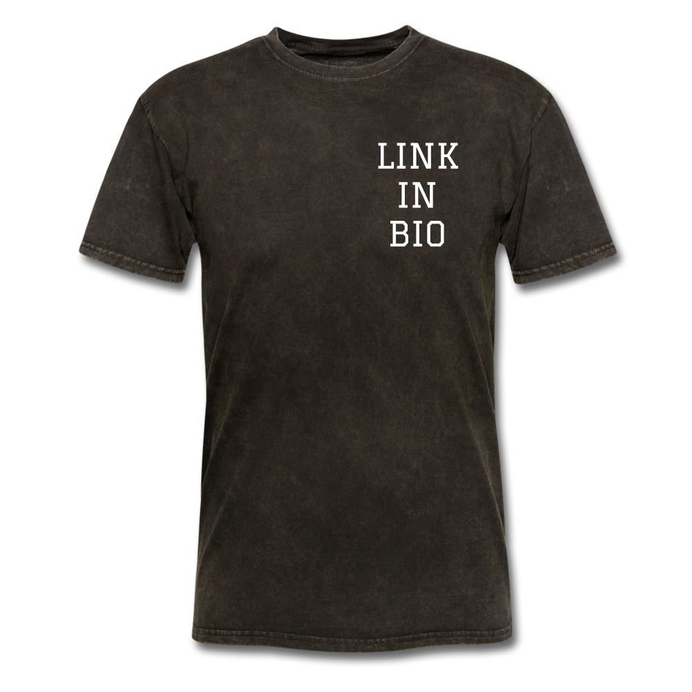 Link In Bio T-Shirt - mineral black
