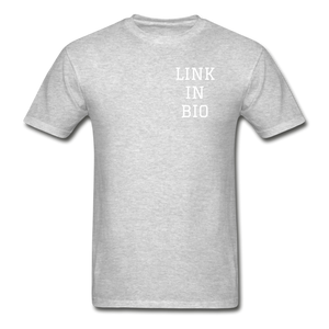 Link In Bio (alt) T-Shirt - heather gray