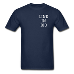 Link In Bio (alt) T-Shirt - navy