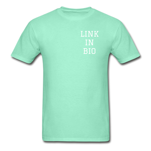 Link In Bio (alt) T-Shirt - deep mint