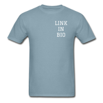 Link In Bio (alt) T-Shirt - stonewash blue