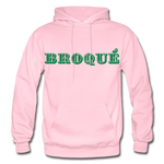 Broque Heavy Blend Adult Hoodie - light pink